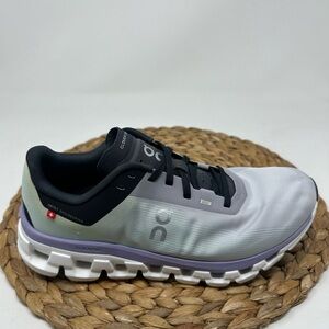 On Running Cloudflow 4 Running Shoes Fade Wisteria Size 8 Women's
